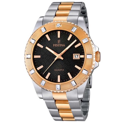 Festina Montre Femme Analogique - Quartz - Acier Inoxydable Uf16687/5
