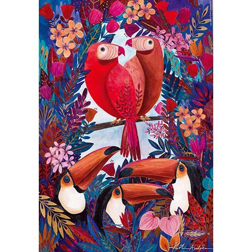 Puzzle 1000 Pièces Andrea Kürti: Tropical