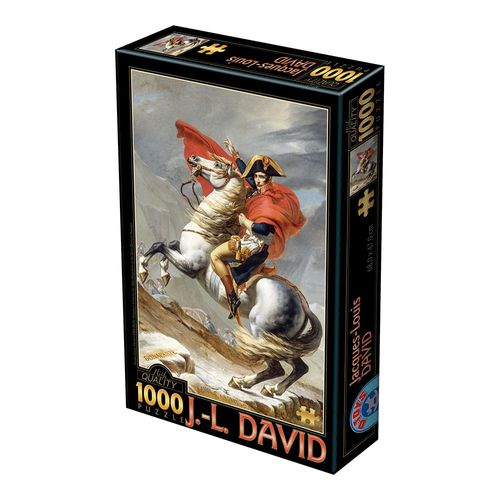Puzzle 1000 Pièces David Jacques-Louis : Napoléon Bonaparte Franchissant Les Alpes