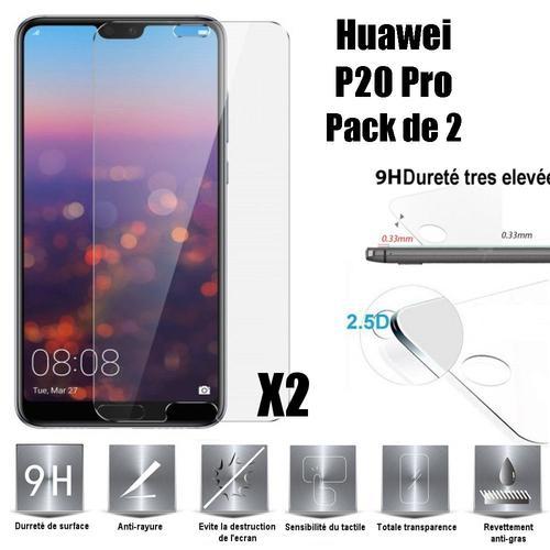 Huawei P20 Pro Vitre Protection D'ecran En Verre Trempé [Scott-Fr] Incassable Tempered Glass (Lot De 2) Pour Huawei P20 Pro