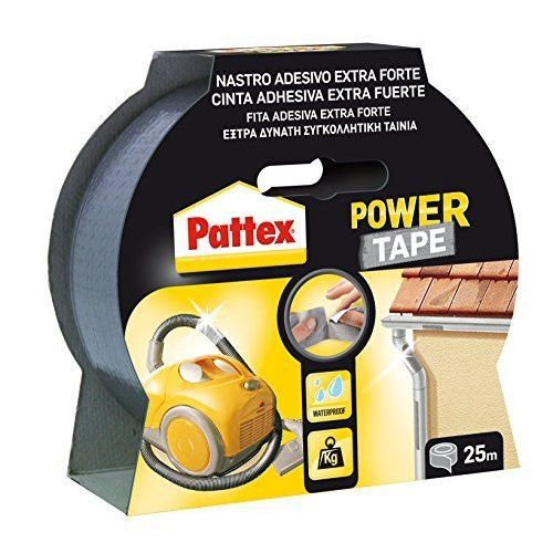 Pattex Power Tape - Ruban Adhésif Multi-Usages 25m Gris