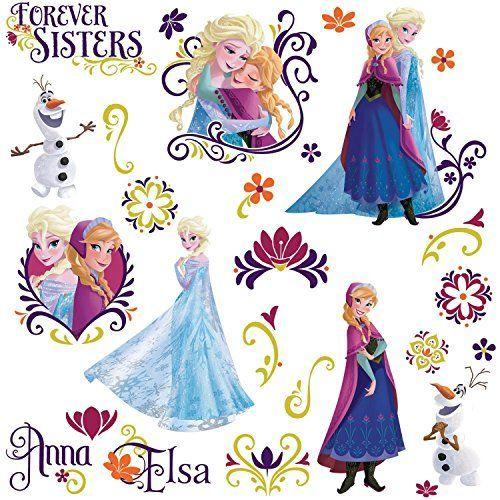 Disney Frozen La Reine Des Neiges Printemps Stickers Muraux