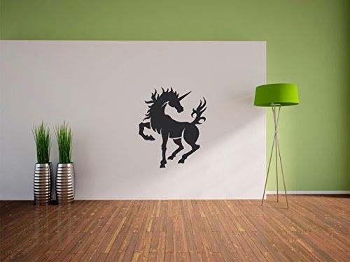 Pixxprint Licorne Sticker Mural Décoration Pour Chambre D'enfant Motif Wohn/Sommeil Et Le 900 X 750 Mm