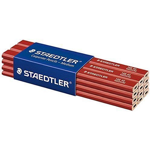 Staedtler Crayon Charpentier Taille M Lot De 12