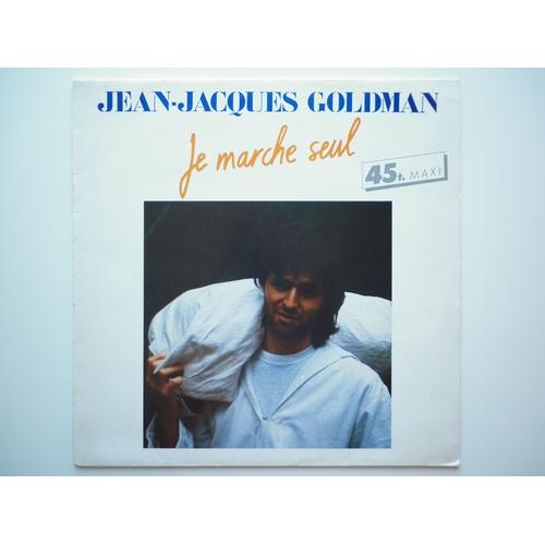 Jean Jacques Goldman Maxi 45tours Vinyle Je Marche Seul