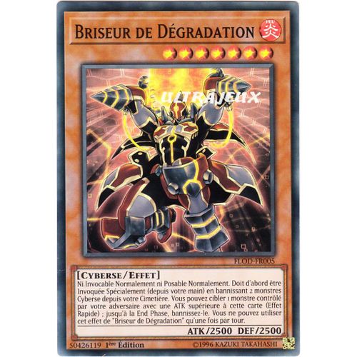 Yu-Gi-Oh! - Flod-Fr005 - Briseur De Dégradation - Super Rare