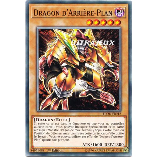 Yu-Gi-Oh! - Flod-Fr012 - Dragon D'arrière-Plan - Commune