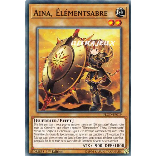 Yu-Gi-Oh! - Flod-Fr019 - Aina, Élémentsabre - Commune