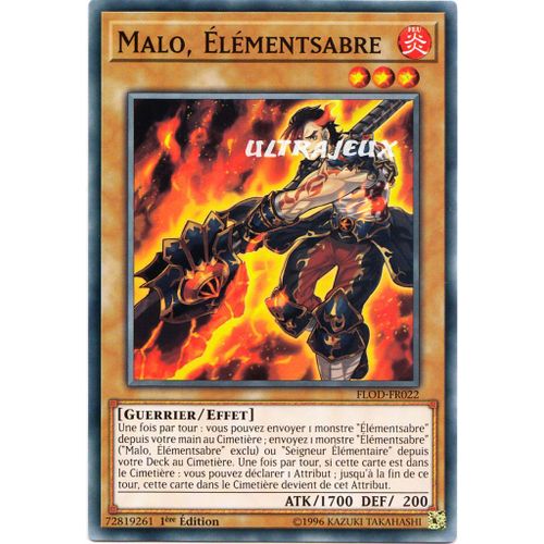 Yu-Gi-Oh! - Flod-Fr022 - Malo, Élémentsabre - Commune