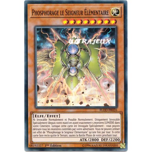 Yu-Gi-Oh! - Flod-Fr026 - Phosphorage Le Seigneur Élémentaire - Super Rare