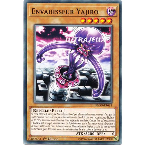 Yu-Gi-Oh! - Flod-Fr031 - Envahisseur Yajiro - Commune