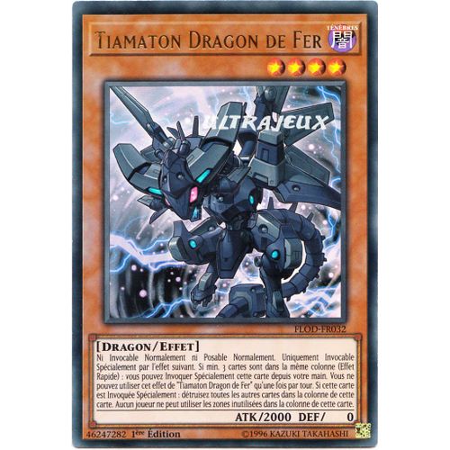 Yu-Gi-Oh! - Flod-Fr032 - Tiamaton Dragon De Fer - Ultra Rare