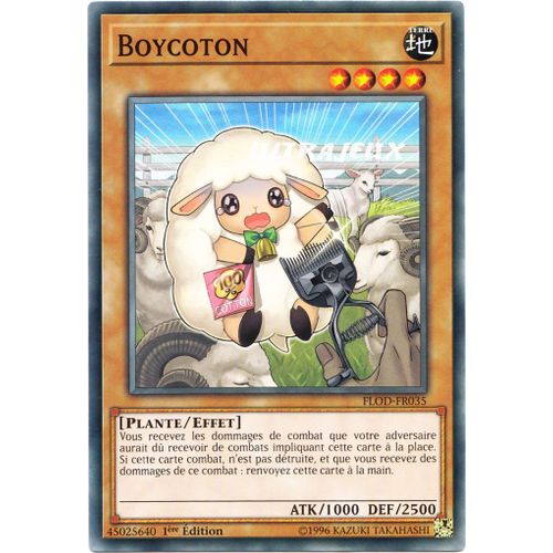 Yu-Gi-Oh! - Flod-Fr035 - Boycoton - Commune Short Print