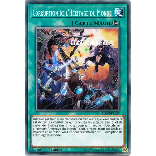 Yu-Gi-Oh! - Flod-Fr057 - Corruption De L'héritage Du Monde - Commune
