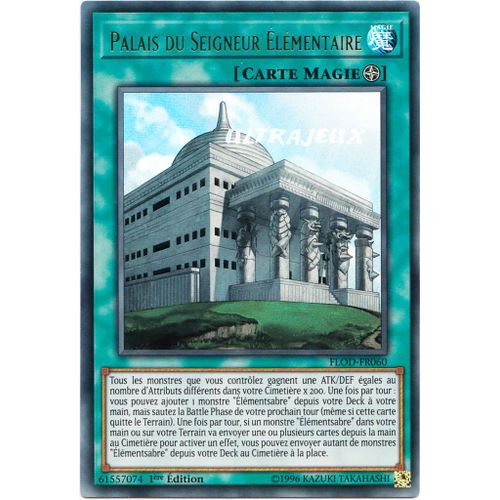 Yu-Gi-Oh! - Flod-Fr060 - Palais Du Seigneur Élémentaire - Ultra Rare