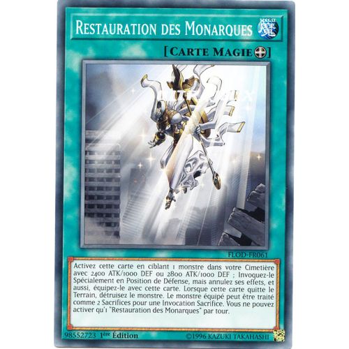 Yu-Gi-Oh! - Flod-Fr061 - Restauration Des Monarques - Commune