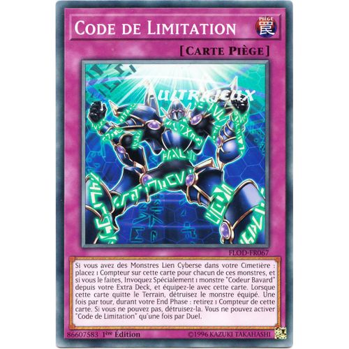 Yu-Gi-Oh! - Flod-Fr067 - Code De Limitation - Commune