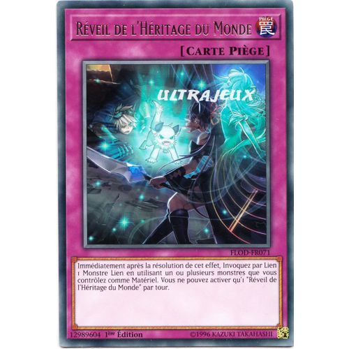 Yu-Gi-Oh! - Flod-Fr071 - Réveil De L'héritage Du Monde - Rare