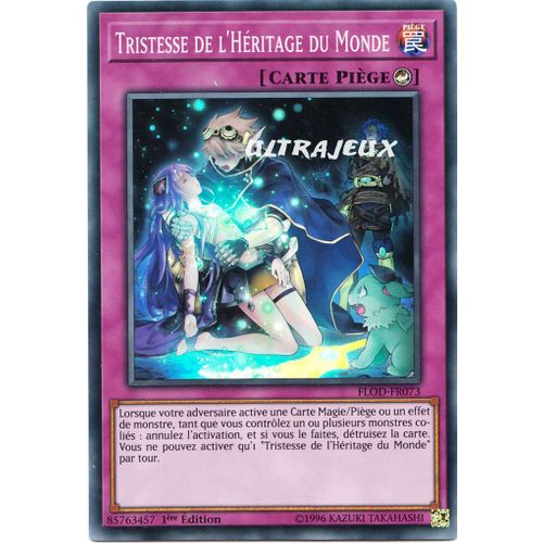 Yu-Gi-Oh! - Flod-Fr073 - Tristesse De L'héritage Du Monde - Super Rare