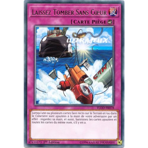 Yu-Gi-Oh! - Flod-Fr078 - Laissez Tomber Sans Coeur - Rare