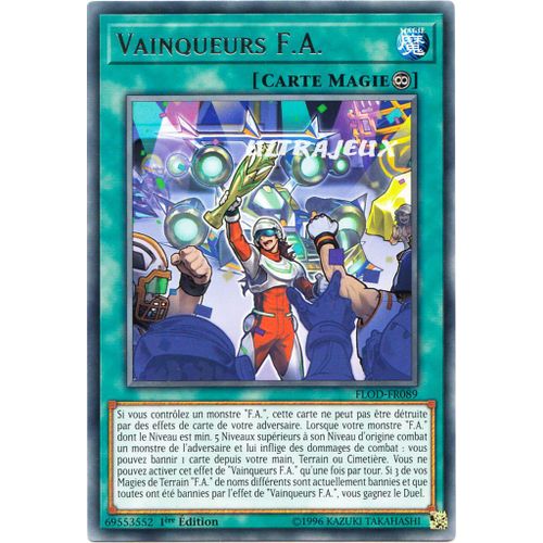 Yu-Gi-Oh! - Flod-Fr089 - Vainqueurs F.A. - Rare