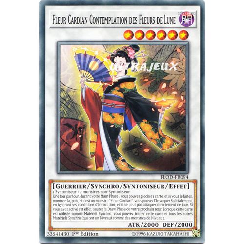 Yu-Gi-Oh! - Flod-Fr094 - Fleur Cardian Contemplation Des Fleurs De Lune - Commune