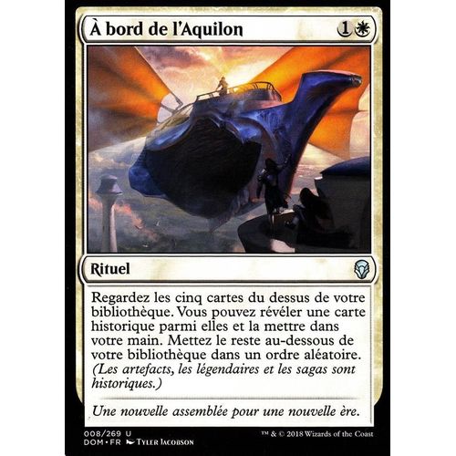 A Bord De L'aquilon - Mtg - Dominaria - U - 8/269
