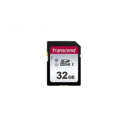 Transcend 300S - Carte mémoire flash - 32 Go - UHS-I U1 / Class10 - SDHC UHS-I