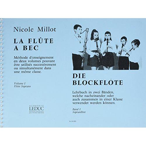 Nicole Millot: La Flûte A Bec Vol.1: Soprano / Conducteur