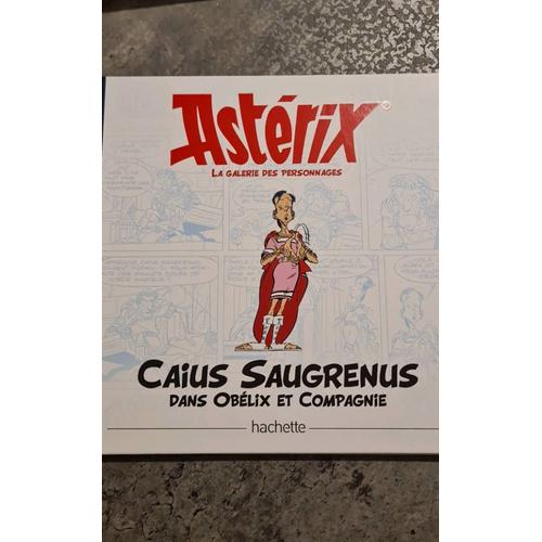 Astérix - La Galerie Des Personnages- Caius Saugrenus