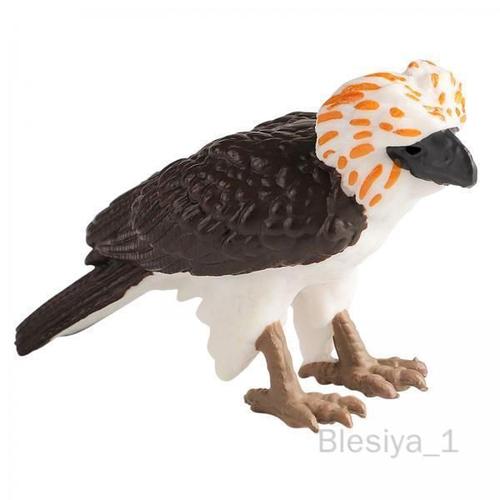 3 Simulation D'aigle Des Philippines, Ensemble De Jeu, Figurines D'aigle Réalistes, Animaux Sauvages