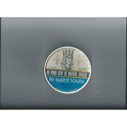 Boite A Fromage Le Saint Louis Fabriqué En Anjou