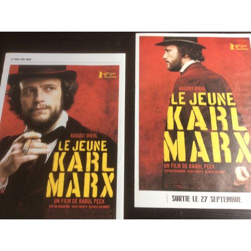 Plaquette 8 Pages : Le Jeune Karl Marx, Raoul Peck