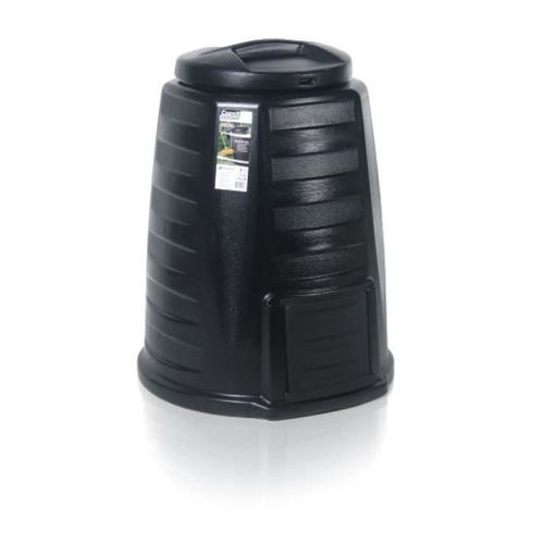 Composteur de jardin 340 L noir Ecocompo