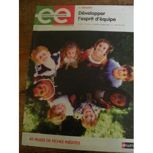 Education Enfantine 1060 Développer L'Esprit D'Équipe