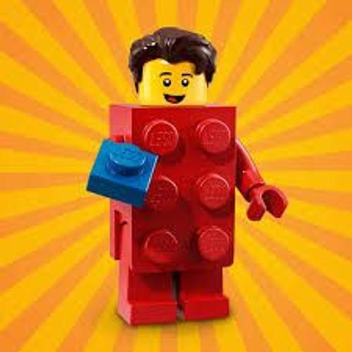 Lego Série 18 : Bonhomme Brique Rouge