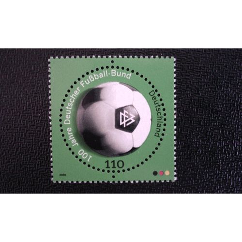Timbre Allemagne (Rfa) Yt 1922 100 Ans De L'association Allemande De Football (Dfb) 2000