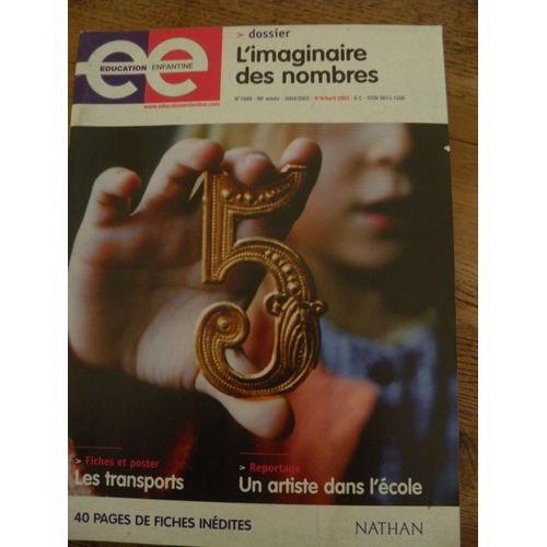 Education Enfantine 1049 - L'Imaginaire Des Nombres - Les Transports