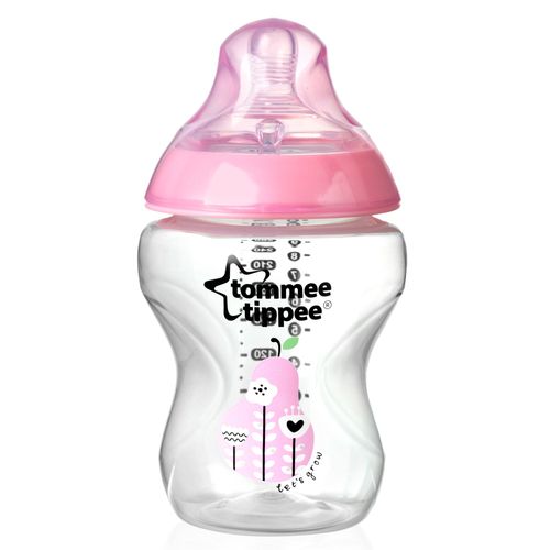 Biberon Déco Fille Closer To Nature 260ml - Tommee Tippee