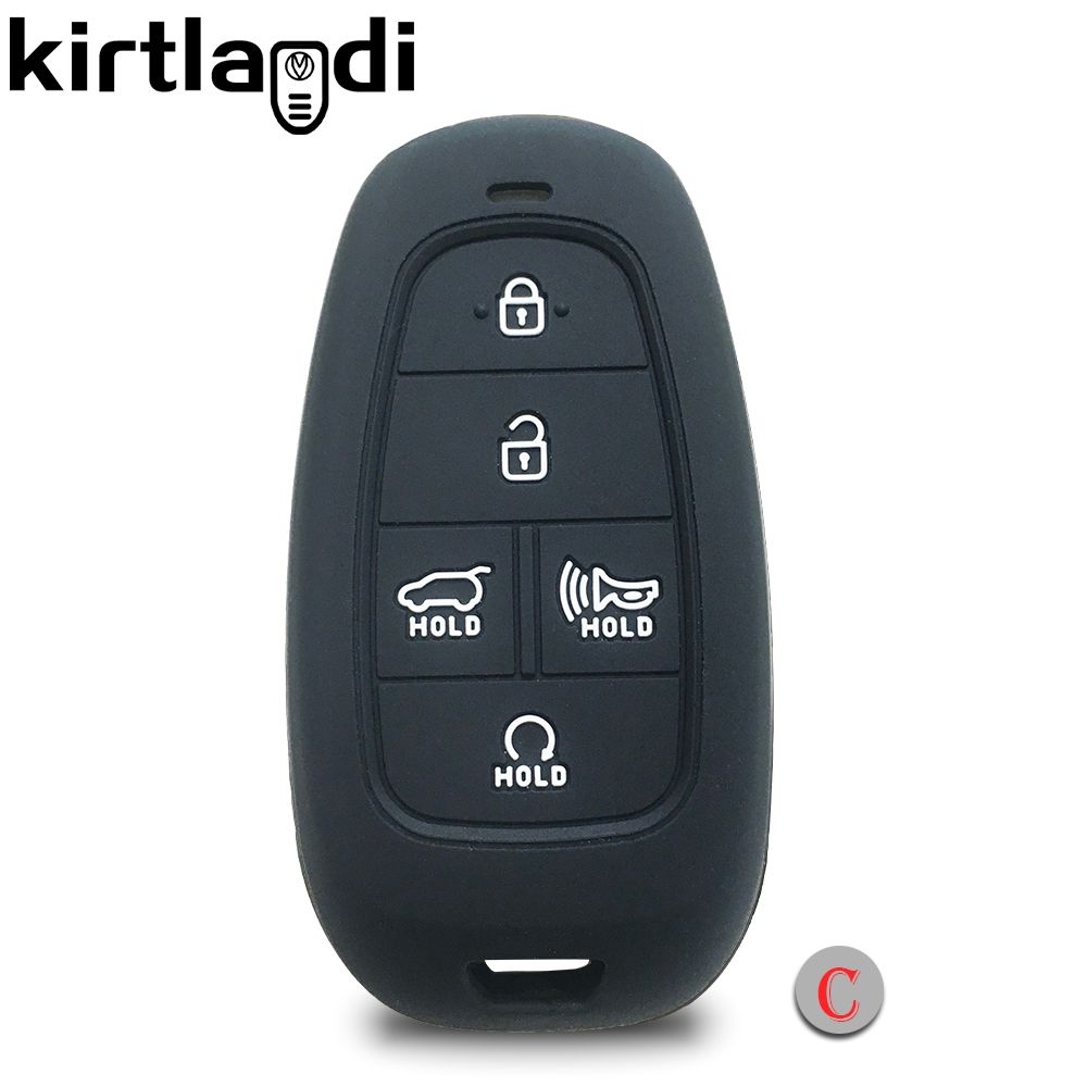 Type D rouge - Couvercle De Cl De Voiture Pour Hyundai Sola... - 2