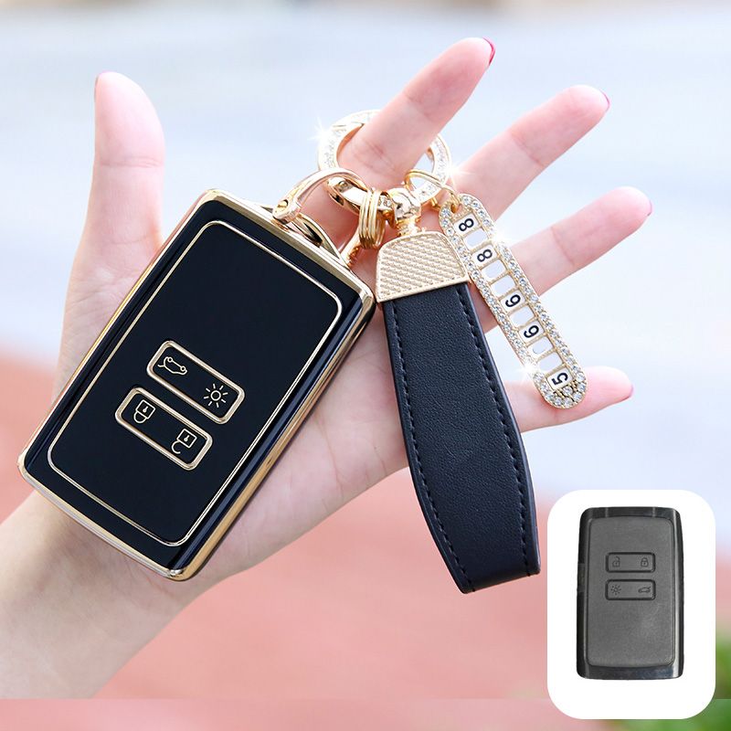 tui  cls blanc - tui  cls de voiture en TPU pour Renau... - 2