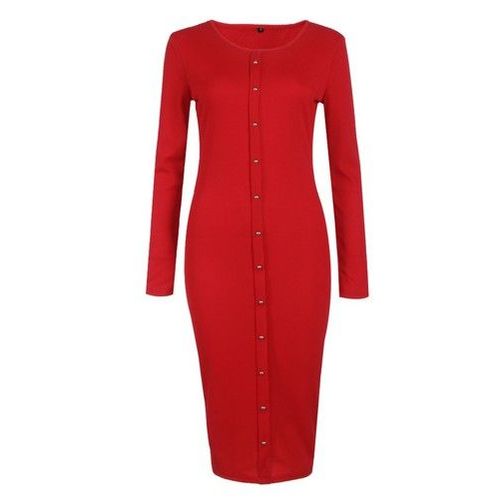 Robe Gilet Rouge T40