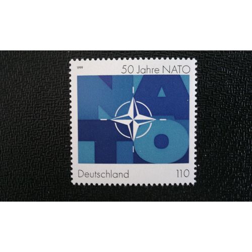 Timbre Allemagne (Rfa) Yt 1871 Otan, 50ème Anniversaire 1999