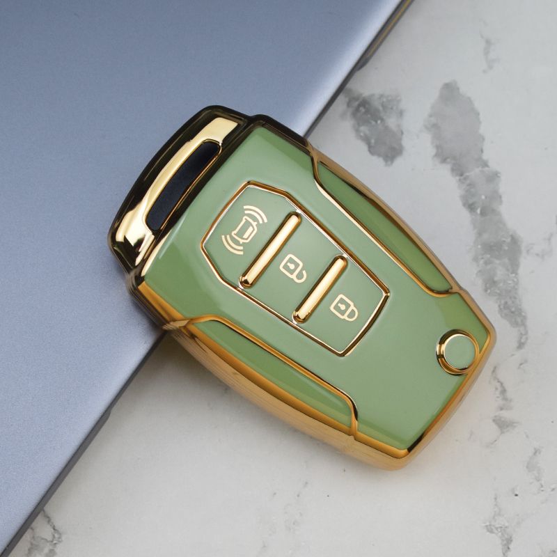 Un tui Vert Style - Nouvelle Coque De Cl De Voiture  3 Bo...