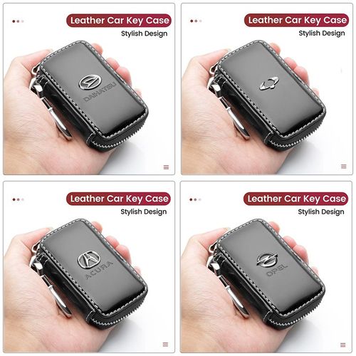 Pour Subaru - Porte Clés De Voiture En Cuir Avec Crochet, 1 Pièce, Pour Ford Renault Mazda Mercedes Fiat Volkswagen Haval Lexus, Accessoires
