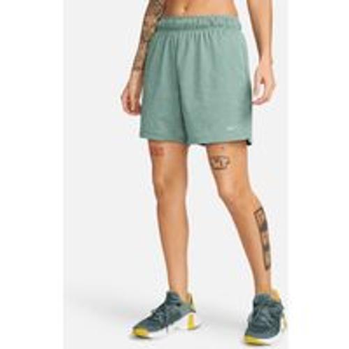 Short De Fitness Dri-Fit Taille Mi-Haute 13 Cm Non Doublé Nike Attack Pour Femme - Vert