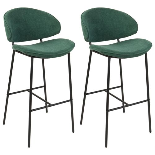Chaise De Bar Kiana Vert Foncé