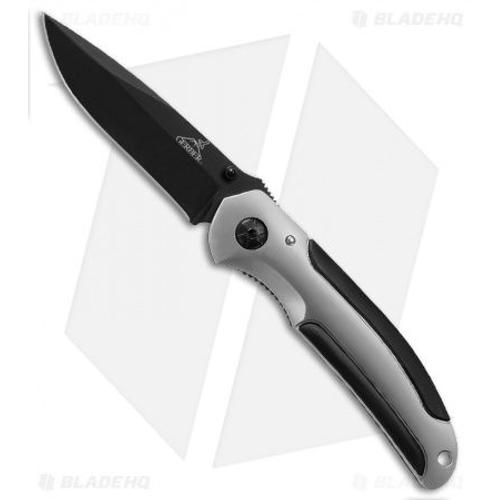 Gerber Ar 3.5 Folding Knife 3.5" Black Combo Blade, Aluminum Handles -