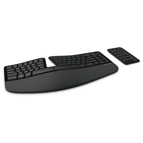 Microsoft Sculpt Ergonomic Keyboard For Business Azerty + Pavé Numérique Détachable AZERTY