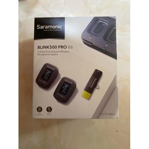 Microphone saramonic bling 500 Pro b6